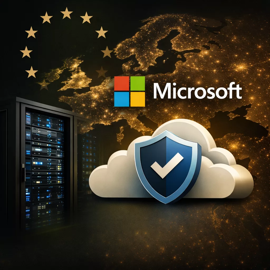 Microsoft data binnen Europa in Europese datacenters
